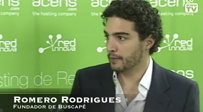 acens.tv, desde Red Innova, entrevistando a Romero Rodrigues