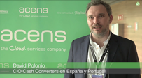 David Polonio (Cash Converters): “Llevamos tres meses en el comercio electrónico y estamos duplicando ventas”