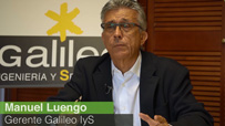 Manuel Luengo (Galileo IyS): “Pedimos auxilio rápidamente a acens y en 3-4 días teníamos montado ya todo el sistema”