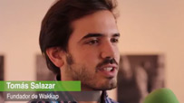 Entrevista a Tomás Salazar (Fundador de Wakkap) durante el II Media Startups Alcobendas
