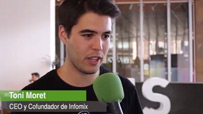 Entrevista a Toni Moret (CEO de Infomix) durante el II Media Startups Alcobendas