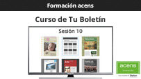 Vídeo curso de Tu Boletín (10/10) Informes en Tu Boletín