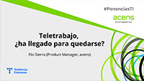 Pío Sierra (acens): “Todas las aplicaciones de Office se van a integrar dentro de Teams”