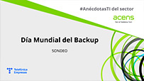 El 30% de los usuarios reconoce que nunca ha hecho backup