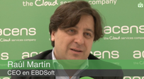 Raúl Martín #Cloudstage: “El 90% de datos de la Red se ha creado en los 2 últimos años”
