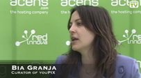 acens.tv, desde Red Innova, entrevistando a Bia Granja