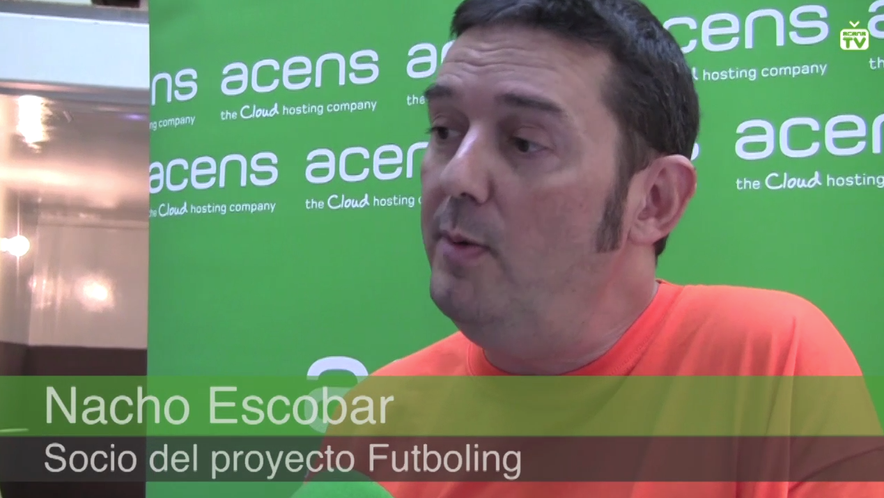 Nacho Escobar: “@futboling es una partida convencional de futbolín a la que hemos vitaminado con Internet”