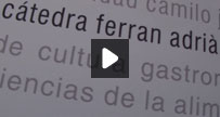 "Gastroweb" en la Cátedra Ferran Adrià de la Univ. Camilo José Cela.