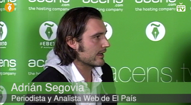 Entrevistamos a Adrián Segovia, periodista y analista web de El País.
