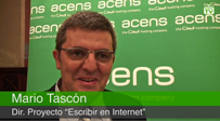 Mario Tascón (@mtascon): “Si escribes bien, escribes bien en lo digital y en lo no digital”